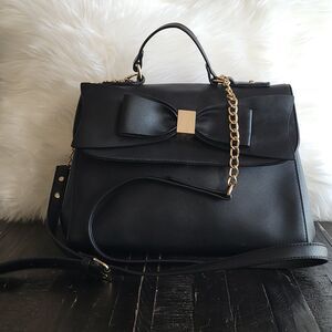Aldo Black Bow Purse Crossbody